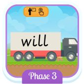 Play 'Tricky Trucks (Phonics Phase 3)'