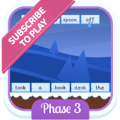 Play 'Sentence Substitution (Phonics Phase 3)'