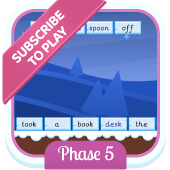 Play 'Sentence Substitution (Phonics Phase 5)'